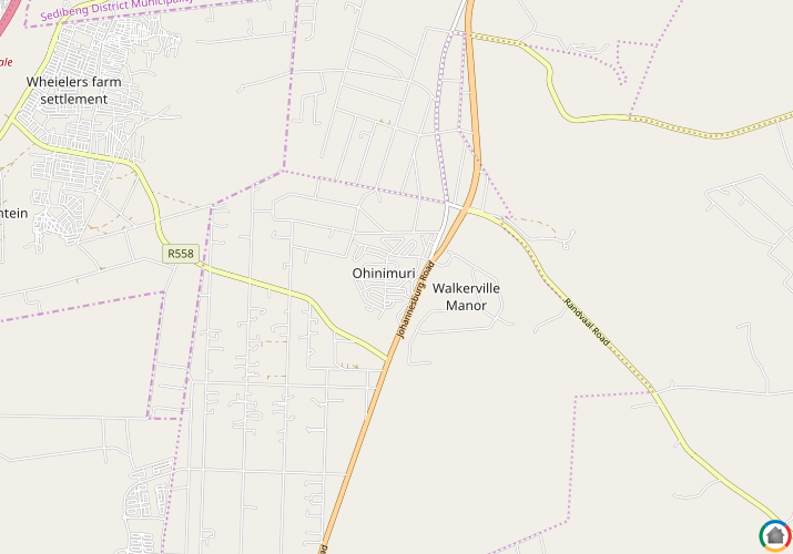 Map location of Ohenimuri